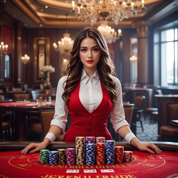 Live Baccarat ကဒ်ဖောနေသောမြင်ကွင်း Real Dealer
